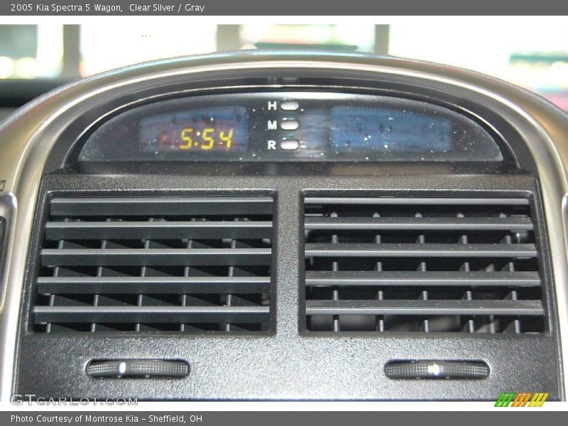 Clear Silver / Gray 2005 Kia Spectra 5 Wagon