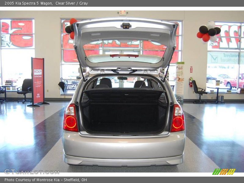Clear Silver / Gray 2005 Kia Spectra 5 Wagon