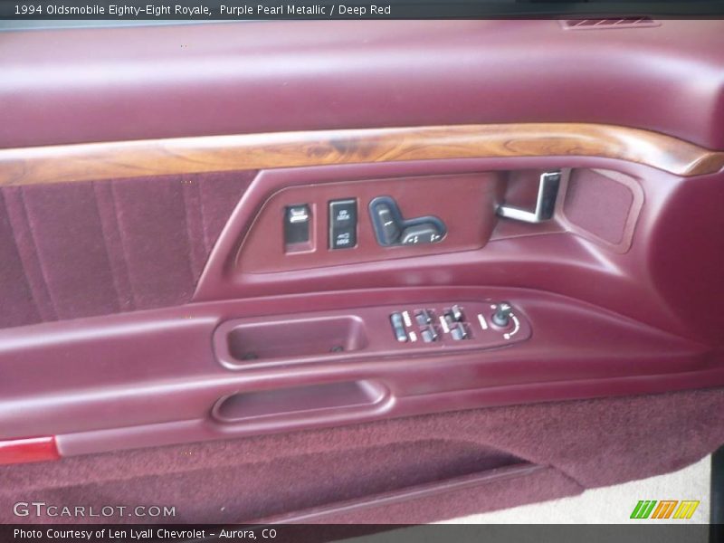 Purple Pearl Metallic / Deep Red 1994 Oldsmobile Eighty-Eight Royale