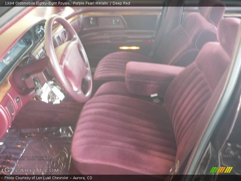 Purple Pearl Metallic / Deep Red 1994 Oldsmobile Eighty-Eight Royale