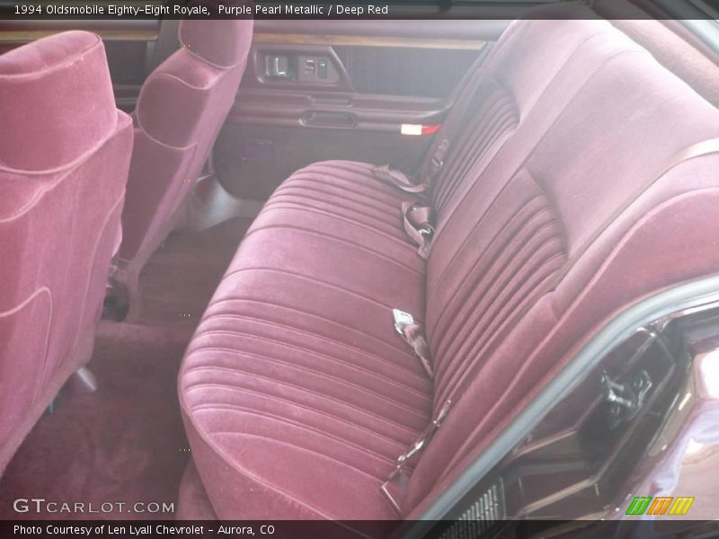 Purple Pearl Metallic / Deep Red 1994 Oldsmobile Eighty-Eight Royale