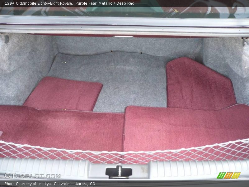 Purple Pearl Metallic / Deep Red 1994 Oldsmobile Eighty-Eight Royale