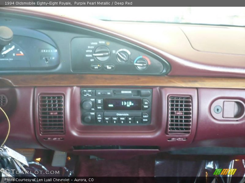 Purple Pearl Metallic / Deep Red 1994 Oldsmobile Eighty-Eight Royale