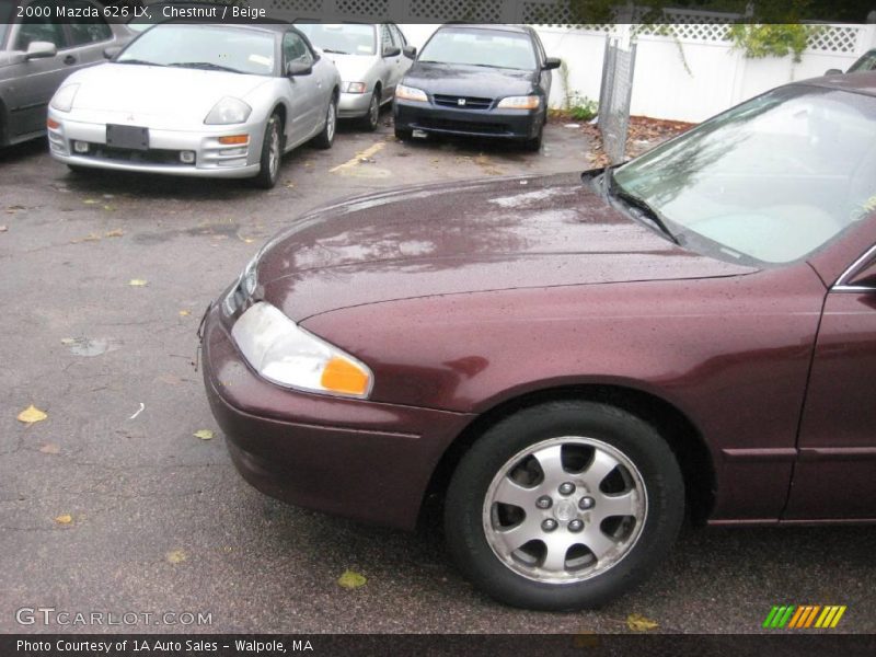 Chestnut / Beige 2000 Mazda 626 LX