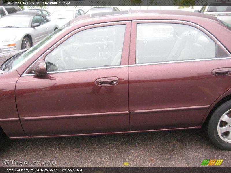 Chestnut / Beige 2000 Mazda 626 LX