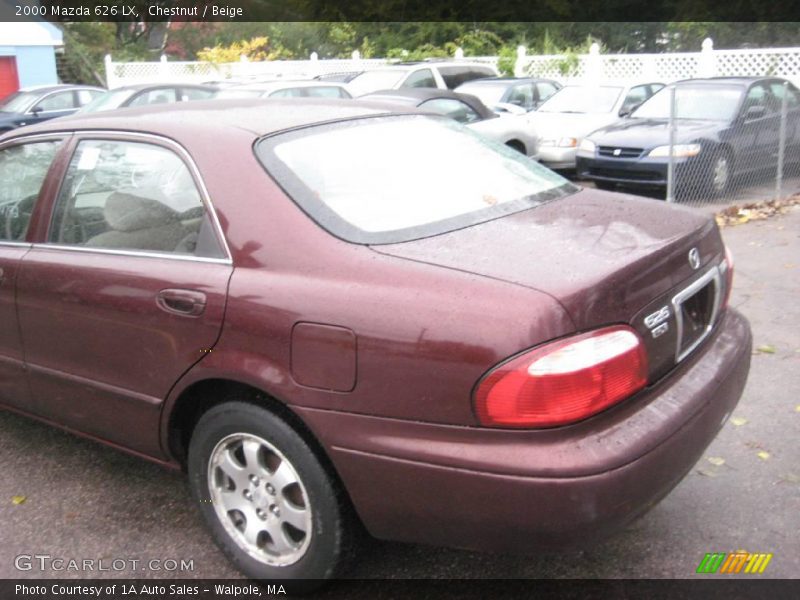 Chestnut / Beige 2000 Mazda 626 LX