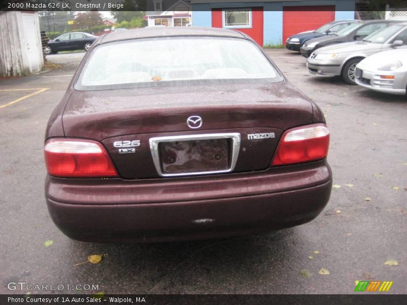 Chestnut / Beige 2000 Mazda 626 LX