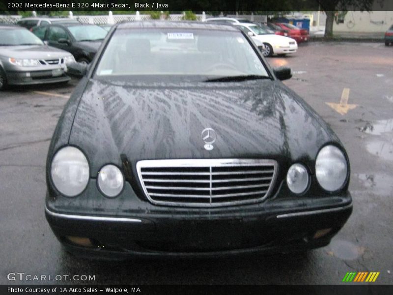 Black / Java 2002 Mercedes-Benz E 320 4Matic Sedan