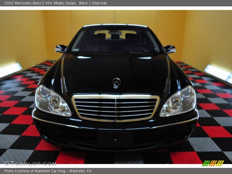 Black / Charcoal 2003 Mercedes-Benz S 430 4Matic Sedan