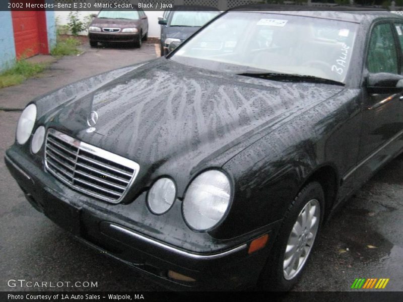 Black / Java 2002 Mercedes-Benz E 320 4Matic Sedan