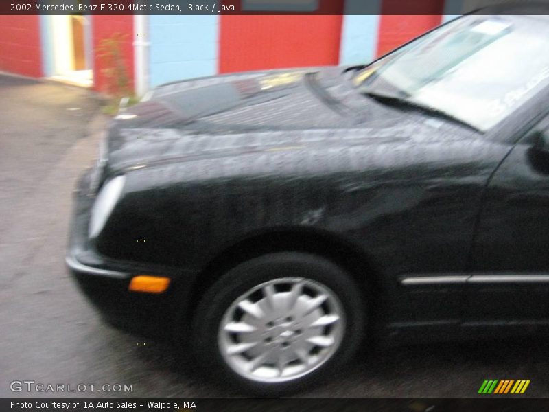 Black / Java 2002 Mercedes-Benz E 320 4Matic Sedan