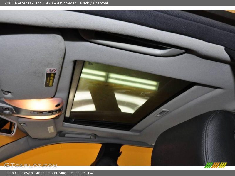 Black / Charcoal 2003 Mercedes-Benz S 430 4Matic Sedan