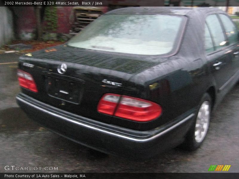 Black / Java 2002 Mercedes-Benz E 320 4Matic Sedan