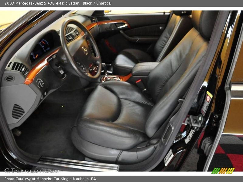 Black / Charcoal 2003 Mercedes-Benz S 430 4Matic Sedan