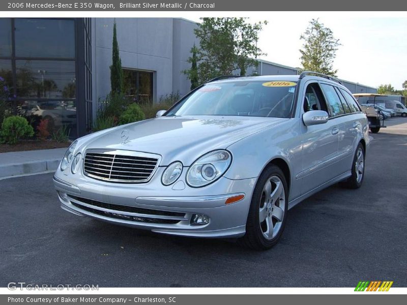 Brilliant Silver Metallic / Charcoal 2006 Mercedes-Benz E 350 Wagon