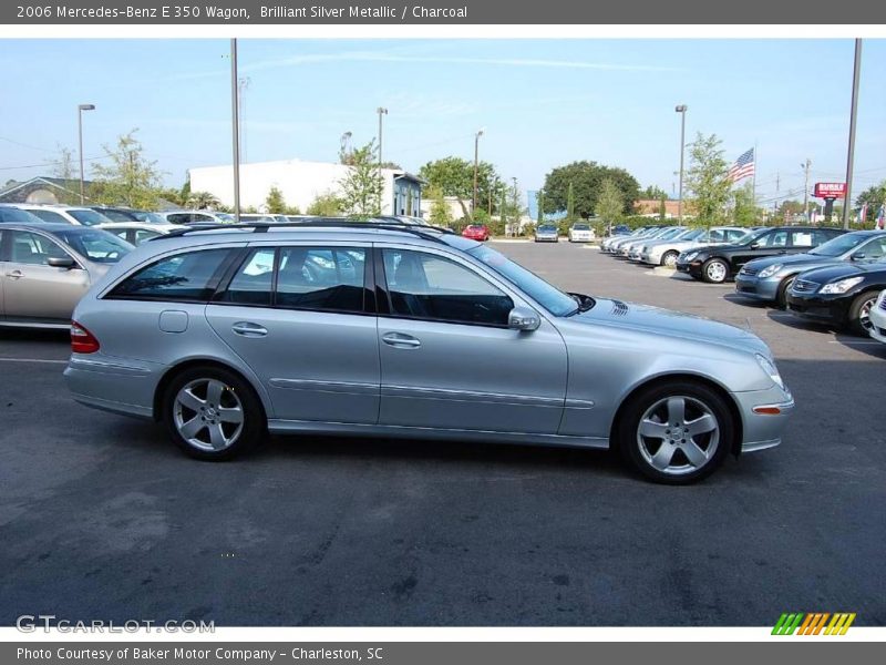Brilliant Silver Metallic / Charcoal 2006 Mercedes-Benz E 350 Wagon