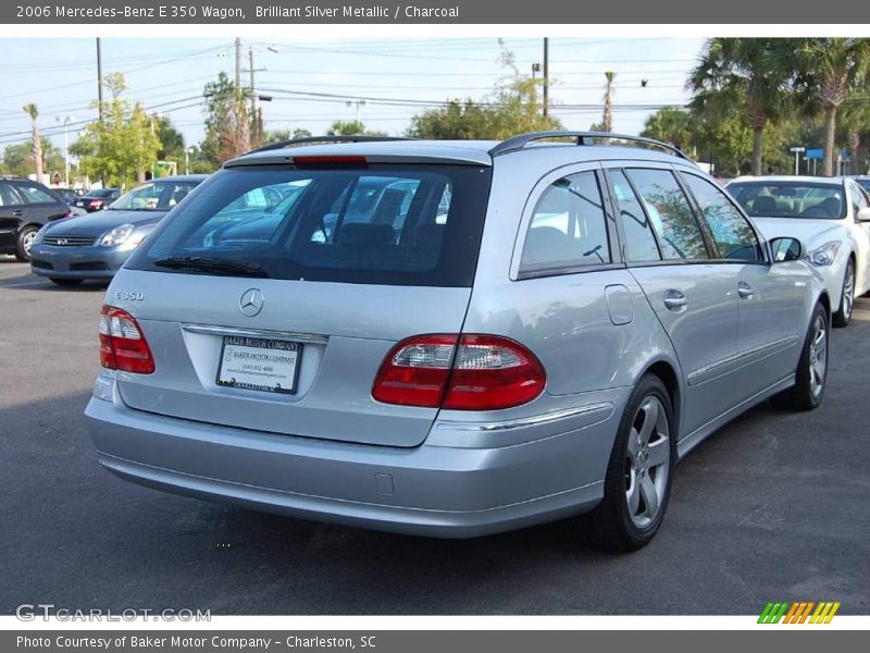 Brilliant Silver Metallic / Charcoal 2006 Mercedes-Benz E 350 Wagon