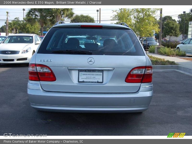 Brilliant Silver Metallic / Charcoal 2006 Mercedes-Benz E 350 Wagon