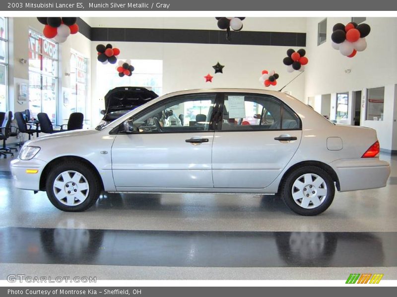 Munich Silver Metallic / Gray 2003 Mitsubishi Lancer ES