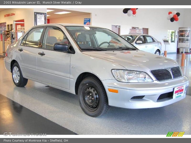 Munich Silver Metallic / Gray 2003 Mitsubishi Lancer ES