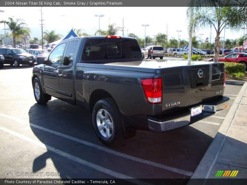 Smoke Gray / Graphite/Titanium 2004 Nissan Titan SE King Cab