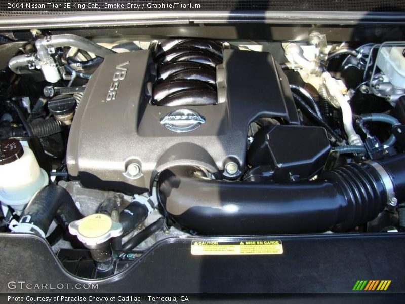 Smoke Gray / Graphite/Titanium 2004 Nissan Titan SE King Cab