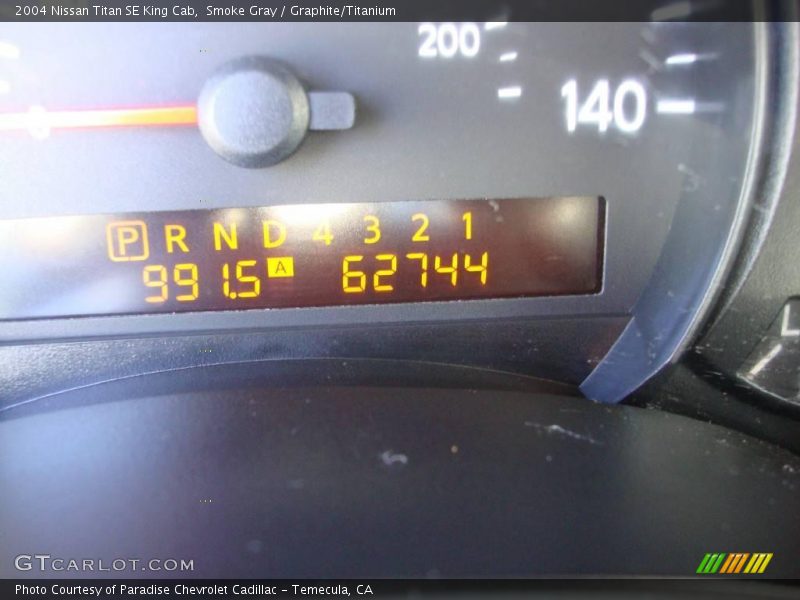 Smoke Gray / Graphite/Titanium 2004 Nissan Titan SE King Cab