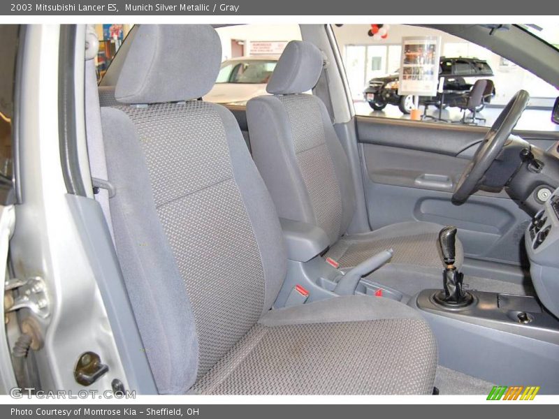 Munich Silver Metallic / Gray 2003 Mitsubishi Lancer ES