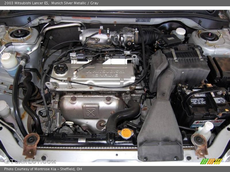 Munich Silver Metallic / Gray 2003 Mitsubishi Lancer ES