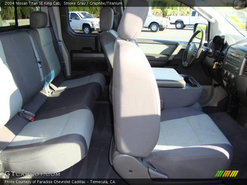 Smoke Gray / Graphite/Titanium 2004 Nissan Titan SE King Cab