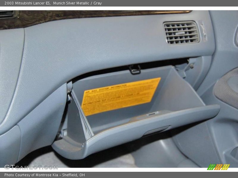 Munich Silver Metallic / Gray 2003 Mitsubishi Lancer ES