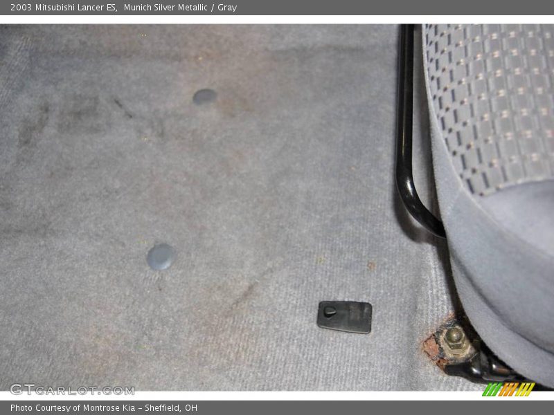 Munich Silver Metallic / Gray 2003 Mitsubishi Lancer ES