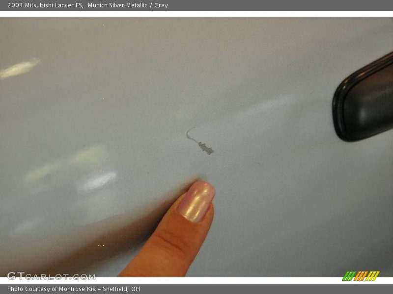 Munich Silver Metallic / Gray 2003 Mitsubishi Lancer ES