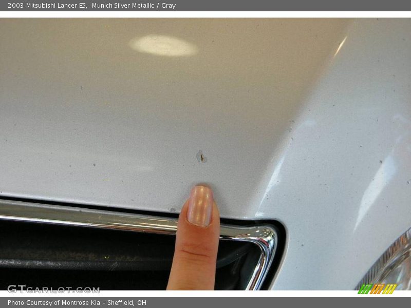 Munich Silver Metallic / Gray 2003 Mitsubishi Lancer ES