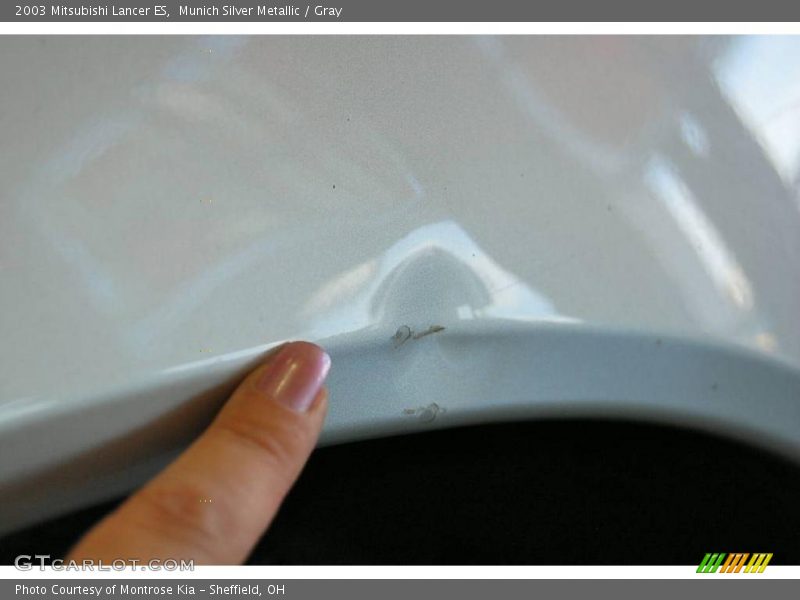 Munich Silver Metallic / Gray 2003 Mitsubishi Lancer ES