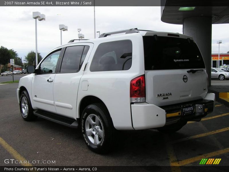 Blizzard White / Sand 2007 Nissan Armada SE 4x4