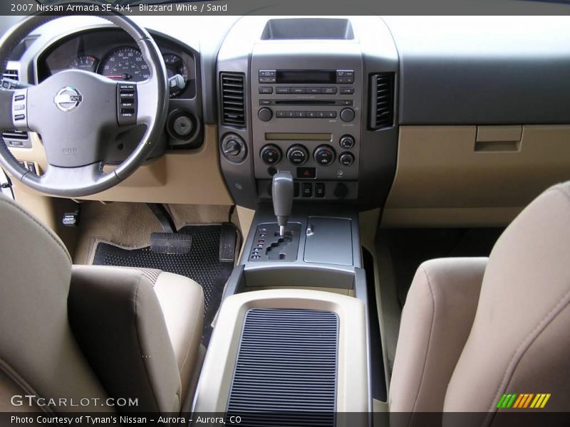 Blizzard White / Sand 2007 Nissan Armada SE 4x4