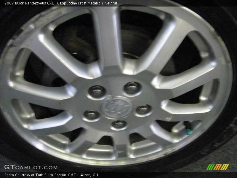 Cappuccino Frost Metallic / Neutral 2007 Buick Rendezvous CXL