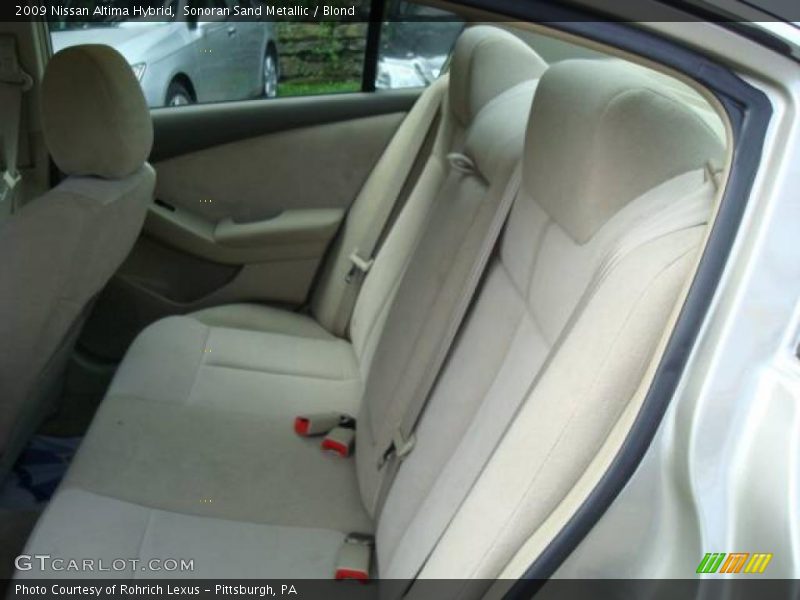 Sonoran Sand Metallic / Blond 2009 Nissan Altima Hybrid
