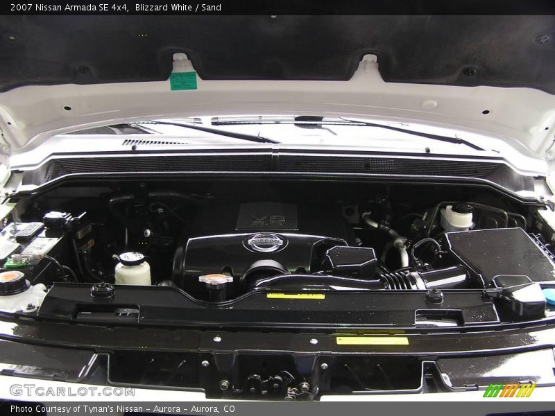 Blizzard White / Sand 2007 Nissan Armada SE 4x4
