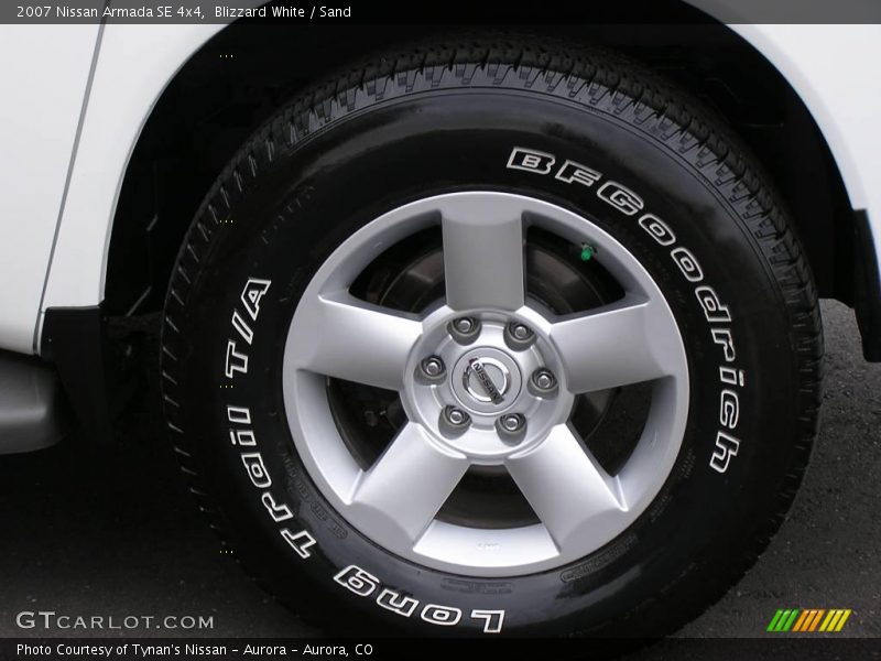 Blizzard White / Sand 2007 Nissan Armada SE 4x4