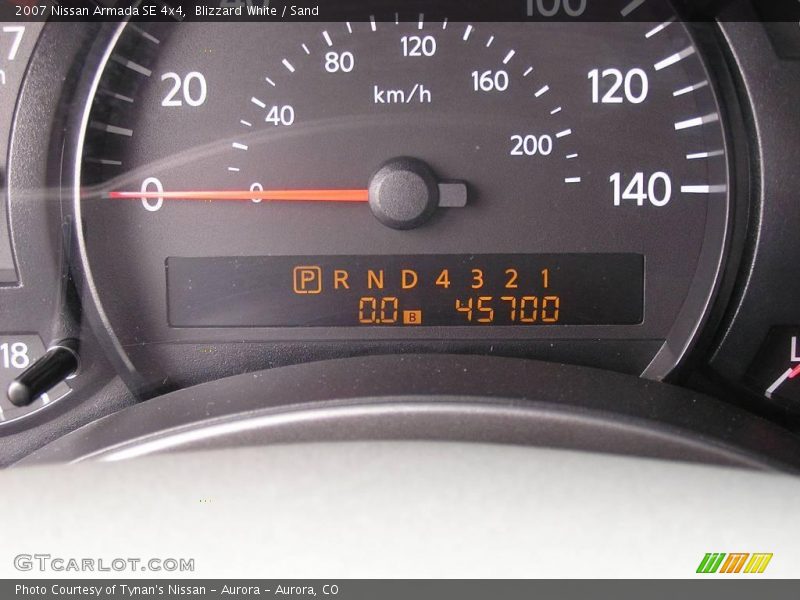 Blizzard White / Sand 2007 Nissan Armada SE 4x4