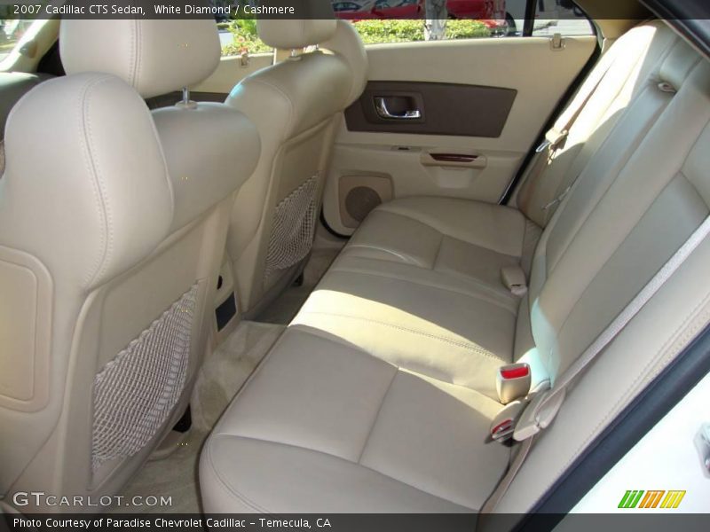 White Diamond / Cashmere 2007 Cadillac CTS Sedan
