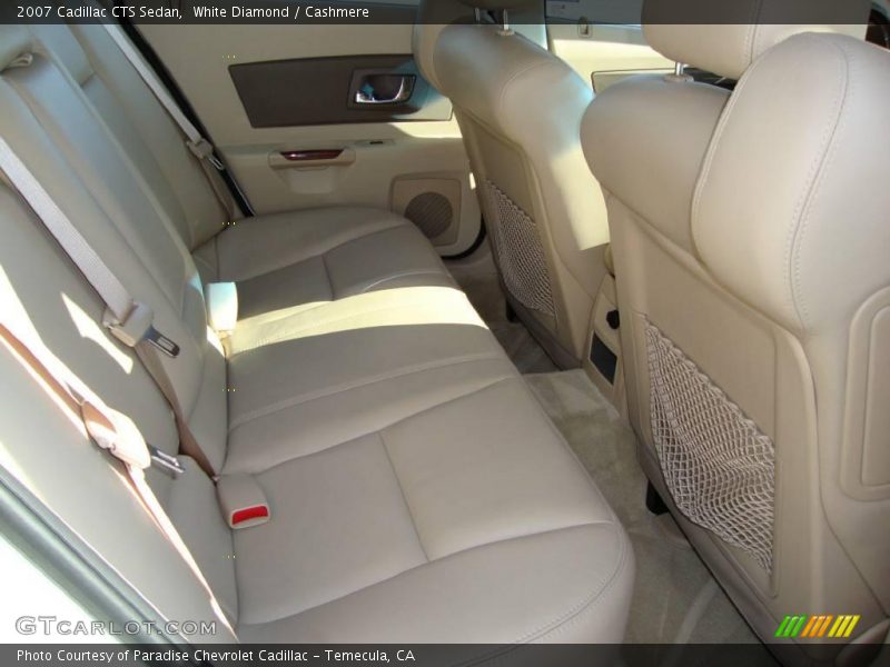 White Diamond / Cashmere 2007 Cadillac CTS Sedan