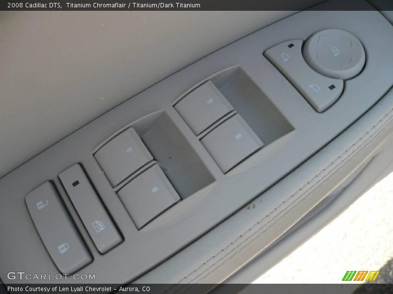 Titanium Chromaflair / Titanium/Dark Titanium 2008 Cadillac DTS