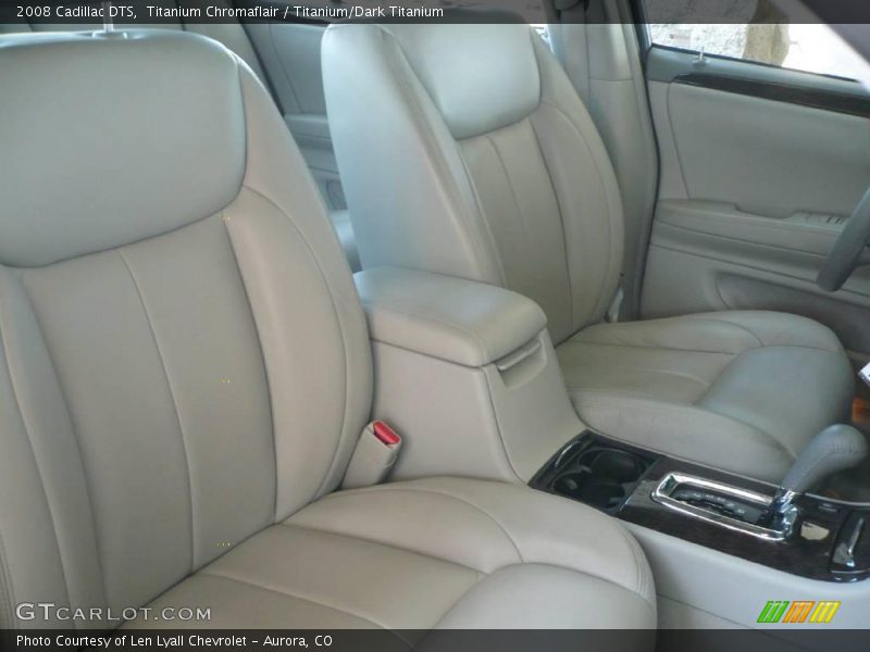 Titanium Chromaflair / Titanium/Dark Titanium 2008 Cadillac DTS
