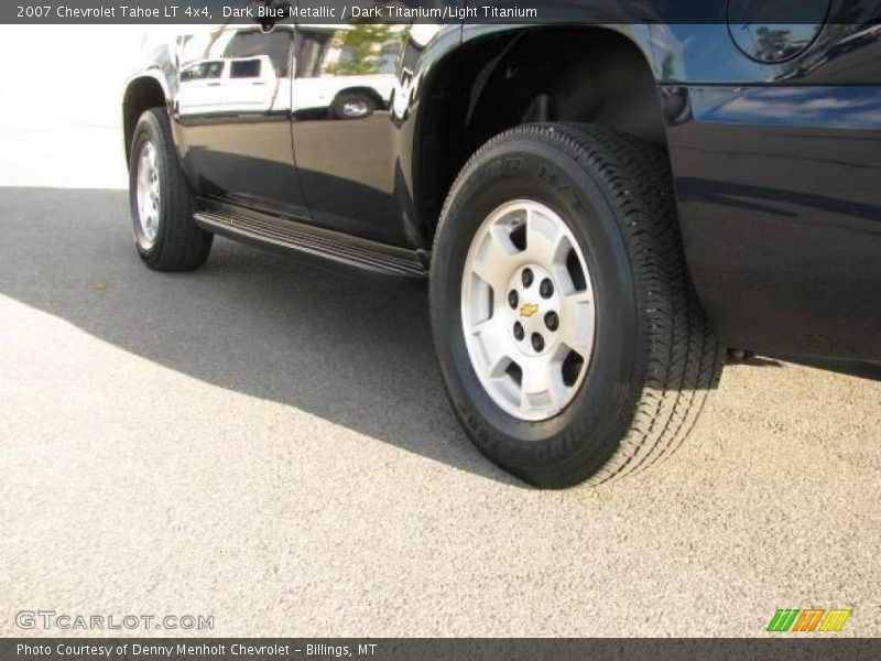 Dark Blue Metallic / Dark Titanium/Light Titanium 2007 Chevrolet Tahoe LT 4x4