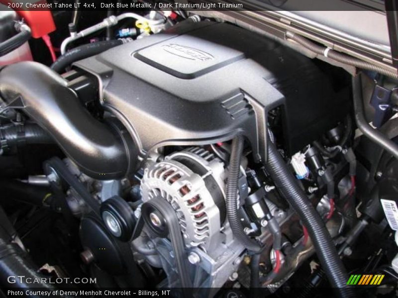 Dark Blue Metallic / Dark Titanium/Light Titanium 2007 Chevrolet Tahoe LT 4x4