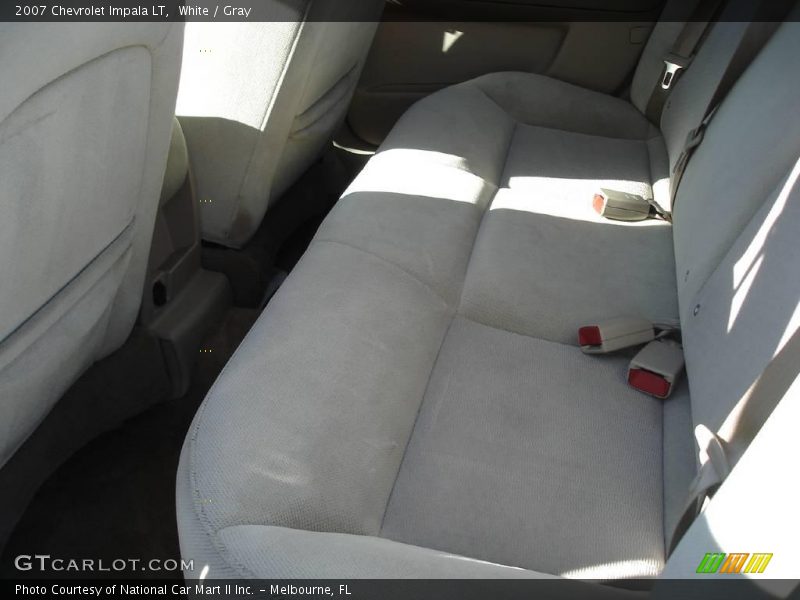 White / Gray 2007 Chevrolet Impala LT