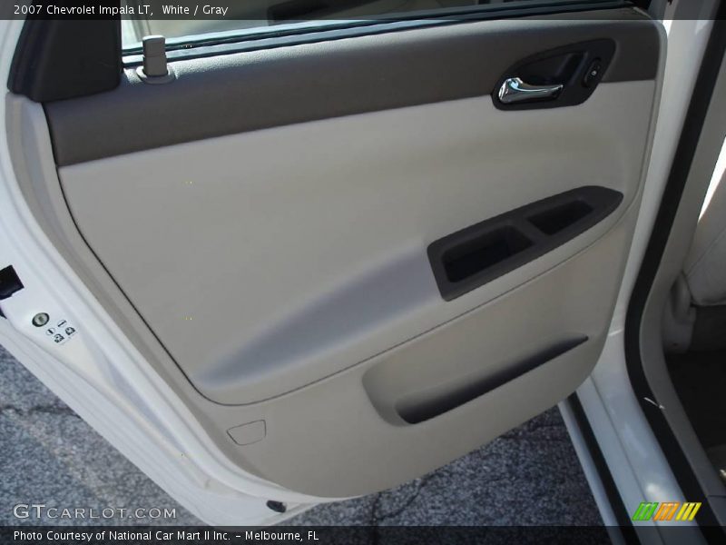White / Gray 2007 Chevrolet Impala LT